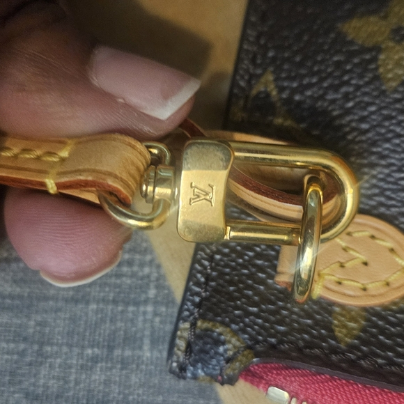 Louis Vuitton LV Accessory pouch Neverful Pouch Brown Monogram W/ COA - Picture 5 of 5